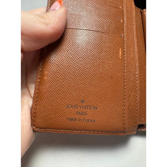 Louis Vuitton French Purse Kiss Lock Monogram Wallet - Picture 7 of 12